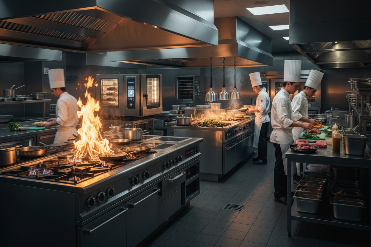 From Flame to Fame: How Commercial Kitchens Thrive with the Right Equipment