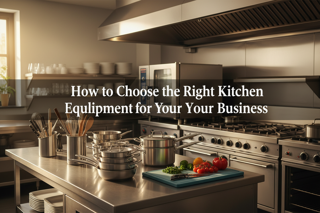 How to Choose the Right Kitchen Equipment for Your Business