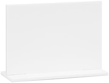 10 Pack White Rectangle Acrylic Sign With Stand, 3.5x2.7 Inch Blank White Acrylic Sign with Base, DIY Buffet Food Table Sign Place Cards for Wedding Party Event - Image 2