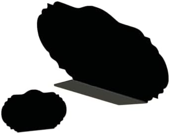 5Pcs Durable Chalkboard Signs， Display Easy to Write and Wipe Out, Clip-Less Mount for Racks, Glass Doors, and Storage Racks, Ideal for Retail Pricing, Product Signage - Image 2