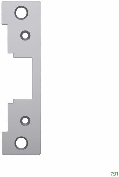 HES Hardware - Assa Abloy HES 7000C Electric Strike Complete Pack, Designed to Address pre-Loaded Doors and with in-Frame Horizontal adjustability, Color: Satin Stainless Steel, Model: 7000C-630