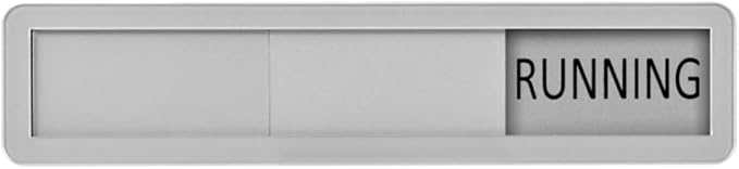 Kichwit Dishwasher Magnet Clean Dirty Dishwasher Running Sign, Works on All Dishwashers, 3 Options (Silver, Gray)
