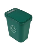 City Box 7 Gallon Compost Bin with Lid for Residential, Business, and Commercial Recycling - NYC Compliant - Green