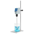 ONiLAB Electric Overhead Stirrer, LCD Digital Overhead Stirrer Mixer with Stirring Rod and Stand，Powerful 70L ，100000 mPas ， 50~1100RPM （Stand Included), Dark Blue