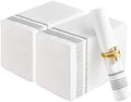 200 Paper Napkins Disposable Guest Towels, 3 ply Silver Dinner Napkins by JOLLYCHEF