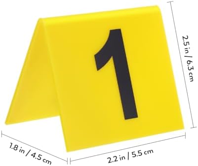 OUNONA 15 pack Table Number Signs Numbers 1 to 15 - Image 5