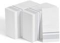600 Silver Disposable 3 Ply Paper Dinner Napkins, Guest Hand Towels by JOLLYCHEF