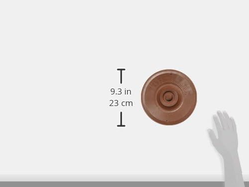 Winco PTW-8 8-1/2-Inch Diameter Tortilla Warmer, 2-5/8-Inch Height,Brown,Medium (Pack of 12)