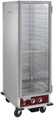 Kratos Full Size Commercial Non-Insulated Holding and Proofing Cabinet, Universal Design Holds Sheet Pans and Food Pans, 120V, 1440W (28W-373)