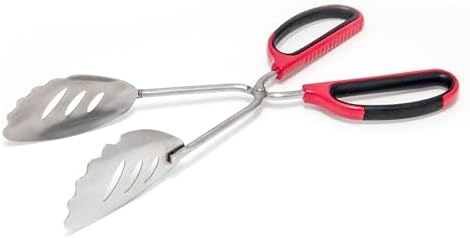 Charbroil Comfort Grip Scissor Tongs, Stainless Steel Heads with Non-Slip Handles by Charbroil