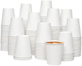 JOLLY CHEF 300 Pack Disposable Paper Coffee Cups 10 oz White by JOLLYCHEF