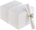 200 Paper Napkins Disposable Guest Towels, 3-ply White Dinner Napkins by JOLLYCHEF