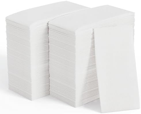 JOLLY CHEF 600 Pack Bathroom Paper Napkins Disposable Guests Hand Towels by JOLLYCHEF