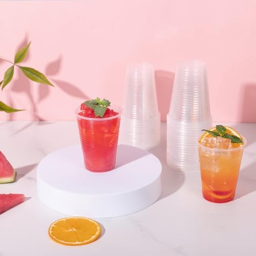 JOLLY CHEF 600 Pack 5 oz Disposable Clear Plastic Cups, Drinking Cups - Image 6