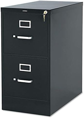 HON 312CPP 310 Series 26-1/2-Inch 2-Drawer Full-Suspension Legal File, Black