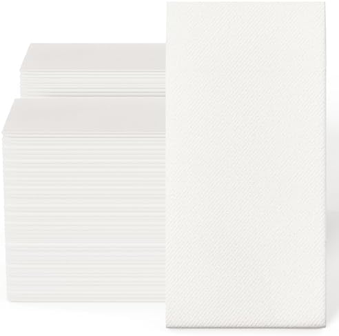 200 Pack Disposable Guest Towels, Linen Feel Hand Napkins for Parties by JOLLYCHEF