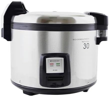 Thunder Group SEJ3201, Stainless Steel 30-Cup Rice Warmer, NSF/ETL CERTIFIED