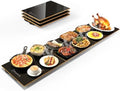 Food Warmers for Parties Buffet, （47"x12"） Assemblable Stackable Electric Warming Tray with 8-Level Temperature Adjustment and 8-Hour Timer, Upgraded Desktop-Protecting Food Warming Mat by Unknown