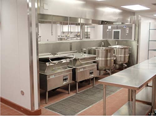 CAPTIVE-AIRE Stainless Steel Inside Corner Guard, 72' Long, Wall Mount or Surface Mount, 2' x 2' x 72'