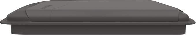 Rev-A-Shelf 50 Qt Under Sink Garbage Can Lid for Base Kitchen and Bathroom Cabinet, Replacement Plastic Trash Bin Lid Only, Gray, RV-50-LID-13-1-40
