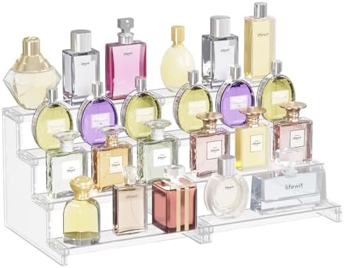 Lifewit Perfume Organizer, Cologne Stand Tool-Free Assembly, 9", 2 Pcs by Lifewit