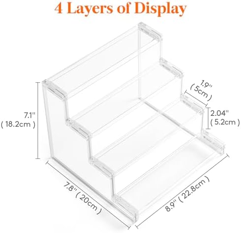 Lifewit Perfume Organizer, Cologne Stand Tool-Free Assembly, 9", 2 Pcs - Image 5