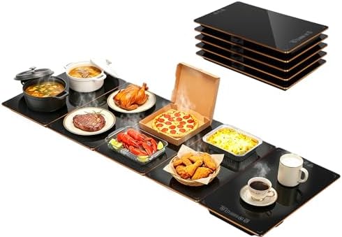 Electric Food Warming Tray, 5-in-1 Food Warmers for Parties Buffet by Gereat