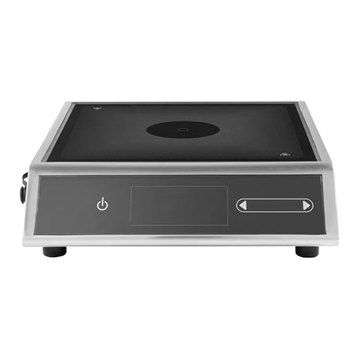Vollrath MPI4-1440S Countertop Medium-Power 4-Series Induction Range with Temperature Control Probe, Stainless Steel, 120v