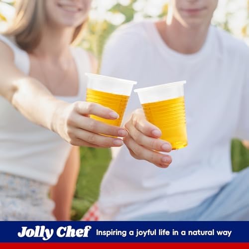 JOLLY CHEF 1200 Pack 5 oz Disposable Clear Plastic Cups, Drinking Cups - Image 7