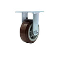 Service Caster Brand Replacement Caster for Uline Caster H-7362R - Rigid Top Plate Caster with 5 Inch Polyurethane Wheel - Heavy Duty Replacement Caster - Fits Platform, U-Boat and Panel Trucks H-6237