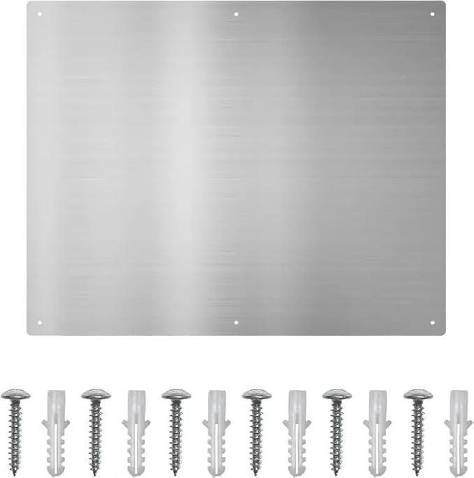 30"x24" Heavy-Duty Stainless Steel Stove Backsplash – Stylish Wall Protector with Ultra Flat Surface – Resists Oil, Heat & Stains – Modern Look, Quick Installation