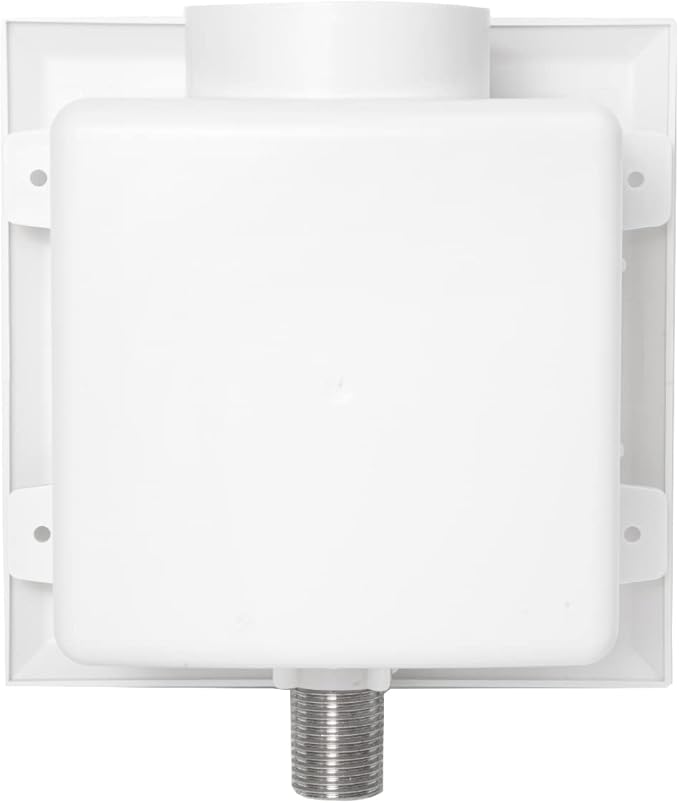 EFIELD Sweat Pre-assembled Dishwasher Outlet Box, 1/2-Inch MIP with Installed 1/4-Turn Stop Angle Valve with Copper Water Hammer Arrestor, Chrome Plated,(DW012)