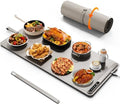 Warming Mat for Food (35"x16") - iTRUSOU Extra Large Electric Warming Tray with 7-Level Temp, 500W High-Power & 99H Timer - Rollable XL Large Food Warming Mat for Parties & Buffet by iTRUSOU