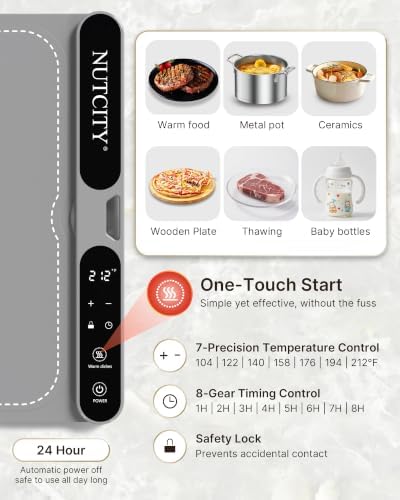 Warming Mat for Food Extra Large 40" x 15" with Insulation Pad - Image 4