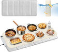 Homelove Warming Mat for Food - Electric Warming Tray with 7-Level Temp Settings & 6 Hours Timer, Full Surface Graphene Heating, Waterproof Dishwasher-Friendly Food Warmer for Parties, Kitchen (Beige) by Homelove