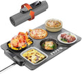 FEPPO Food Warming Mat, Electric Warming Trays for Buffets Party, Fast Full-Surface Heating Mat for Food with 19 Level Adjustable Temperature and 6 Hours Timer, Roll Up Food Warmer by FEPPO