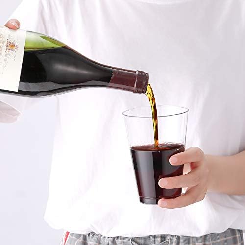 JOLLY CHEF 50 Pack 14 oz Clear Plastic Cups, Disposable Party Cups - Image 5
