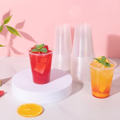 JOLLY CHEF 1200 Pack 7 oz Disposable Clear Plastic Cups, Drinking Cups - Image 7