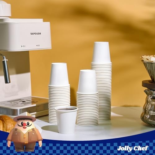 JOLLY CHEF 3 oz Bathroom Cups, Mini Mouthwash Paper 400 Count - Image 4