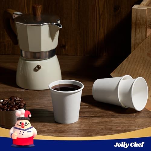 JOLLY CHEF 3 oz Disposable Bathroom Cups 800 Pack Paper Cups - Image 3