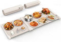 2-Piece Expandable Food Warming Mat, 42"x16", Beige by Unknown