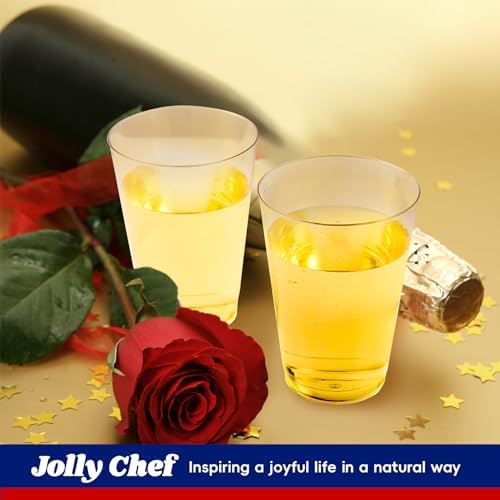 JOLLY CHEF 10 oz 100 Pack Plastic Cups &7  3 oz Clear Plastic Cups - Image 6