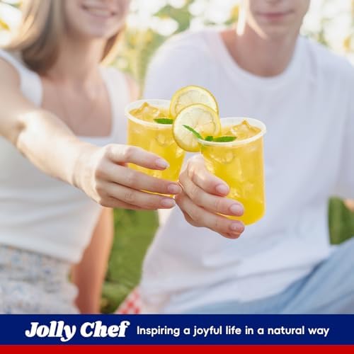 JOLLY CHEF 1200 Pack 7 oz Disposable Clear Plastic Cups, Drinking Cups - Image 6
