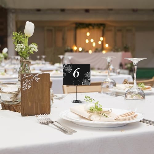 Aertiavty 48 Packs Mini Chalkboard Signs, 4x3 Inch Small Chalkboard Signs with Stand, 4 Markers, Food Labels for Party Buffet, Wedding, Table Setting, Food Display - Image 7