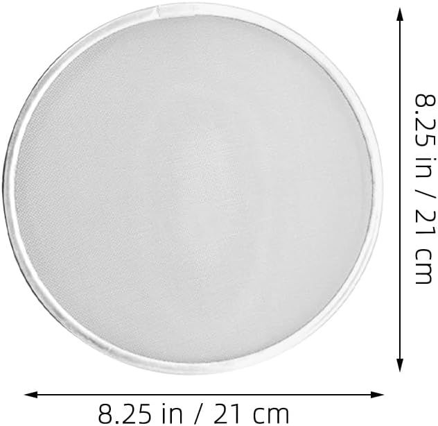 8.27 Inch Air Fryer Splatter Screen Mesh Cover Oilproof Grease Guard Replacement Accessory for Kitchen Cooking Safety