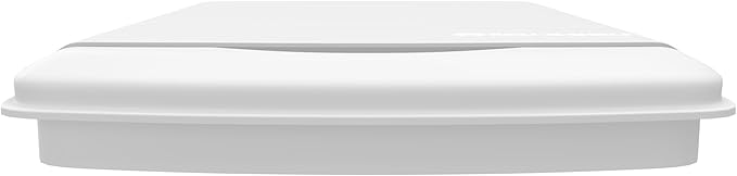Rev-A-Shelf 35 Qt Under Sink Garbage Can Lid for Base Kitchen and Bathroom Cabinet Plastic Trash Bin Lid Only, White, RV-35-LID-1-40 (2 Pack)