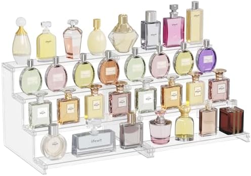 Lifewit 12" Perfume Organizer, Cologne Stand Tool-Free Assembly, 2 Pcs by Lifewit