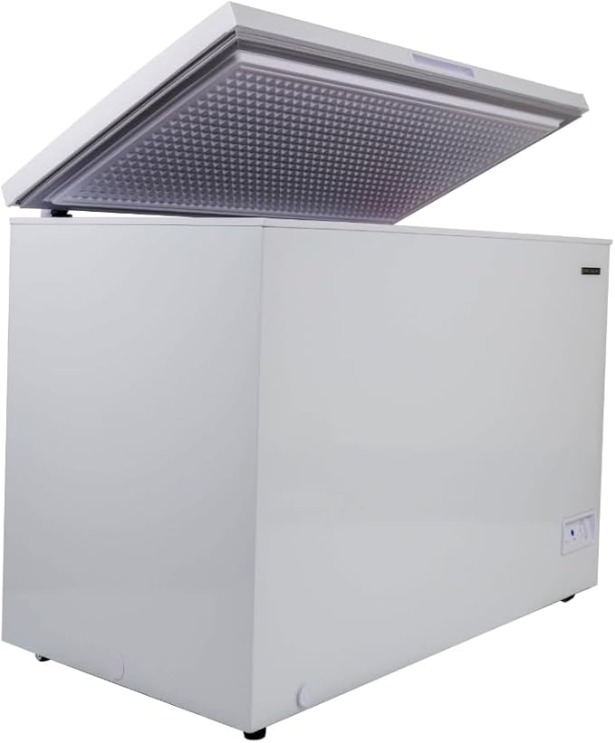 FRIGIDAIRE 10 Cubic Foot Chest Freezer, 10 cu ft, White