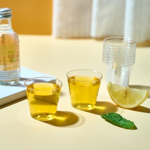 JOLLY CHEF 2000 Pack 1 oz Disposable Plastic Shot Glasses, Mini Shot Cups - Image 3