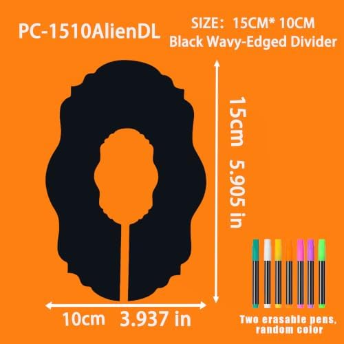 10PCS Closet Rod Dividers & Clothing Rack Size Dividers - Erasable & Write-On for Clothes - Clothing Labels for Nursing Home, Attachable Size Holders, Closet Separators - Image 2